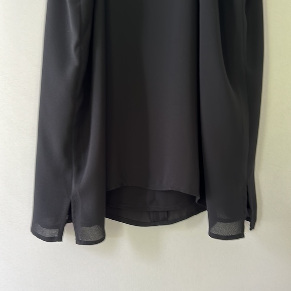 NWOT Black LOFT Tank Blouse - Picture 6 of 6